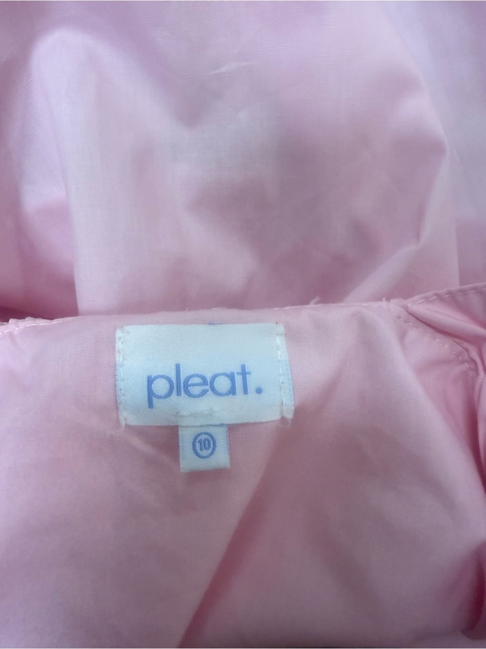 Girls' Light Pink Ruffle Strap Tank Top - Picture 3 of 3